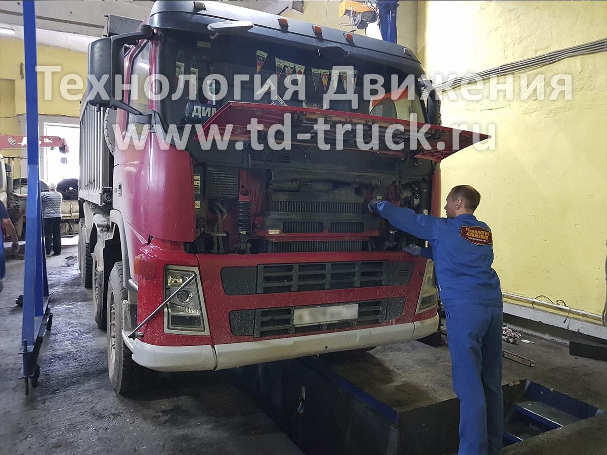 Ремонт самосвала Volvo FM